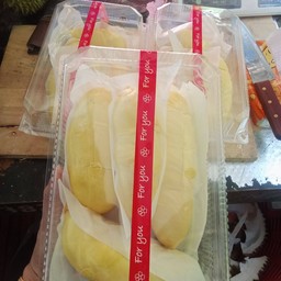 ทุเรียนหมอนทอง เนื้อล้วลครึ่งกิโล