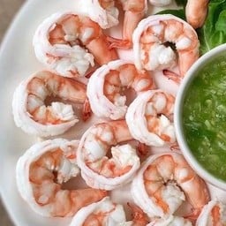 กุ้งลวกจิ้ม