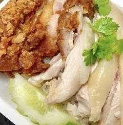 ข้าวมันไก่รวมทอดต้ม