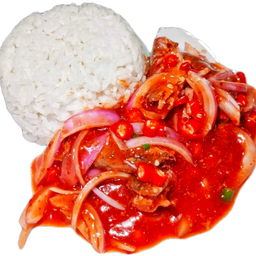 ข้าวยำปลากระป๋อง