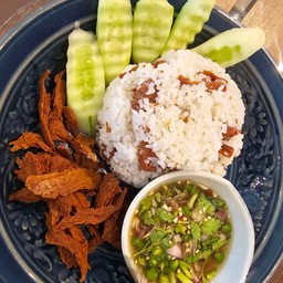 ข้าวขยำแฮมกรอบ