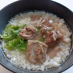ร้านโจ๊กหมูสับ  ข้าวต้มปลา ข้าวต้มกระดูกหมูตุ๋นกรอบรูป