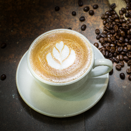 ลาเต้ ร้อน