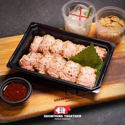 หมูสามชั้นชุบแป้งทอด