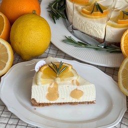 YUZU RARE CHEESE CAKE