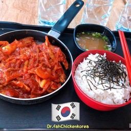 หมูสามชั้นผัดกิมจิ