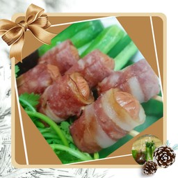 เบคอนม้วนไส้กรอก ห๊ะ
