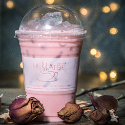 ชานมกุหลาบ เย็น