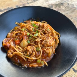 สปาเกตตีซอสแดงหมู
