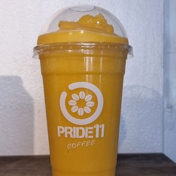 น้ำส้มโซดาปั่น