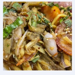 ซุปหน่อไม้ใส่หมูย่าง