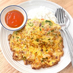 {โปร} ข้าวไข่เจียวทรงเครื่อง