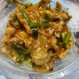 สุกี้แห้งไก่