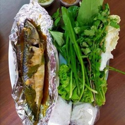 ปลาเผาร้านอบสมุนไพรทุ่งเสา