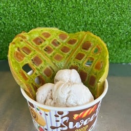 ไอศครีมมหาชัย ไอติมไข่แข็ง @ตลาดลุงออม