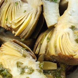 Carciofi Marinati – Marinated Artichokes in Olive oil