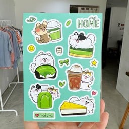 HOMEMATCHA STICKER V.II