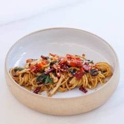 Spaghetti Bacon Chili