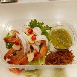 ซีฟู้ดกุ้งสุก