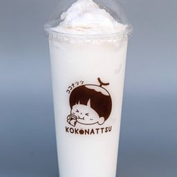 นมสดมะพร้าวน้ำหอมปั่น (สูตรธรรมดา)