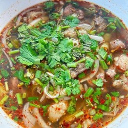 ต้มแชบหมูรวมเนื้อ
