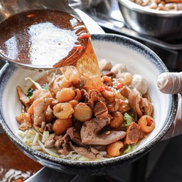 [อร่อยซ่ากับโค้ก] เกาเหลารวมหมู +  โค้ก ออริจินัล (กระป๋อง)