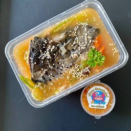 หัวปลาต้มซีอิ๊ว