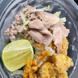 ก๊วยเตี๋ยวแห้งสุโขทัย(หมูเด้ง)