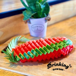 แตงโม ปลอกเปลือก