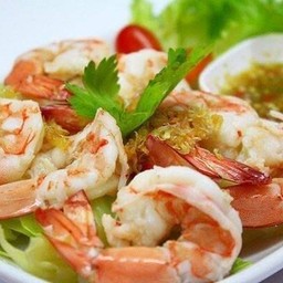 กุ้งลวก