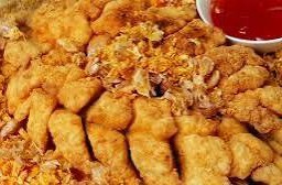 Deep Fried Sea Bass with Garlic