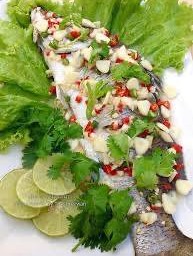 Steamed Sea Bass With Lime