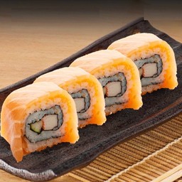 แซลมอนโรล  (เซต 4 ชิ้น)