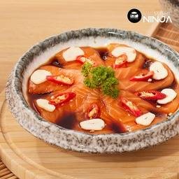 แซลมอนดองโชยุ