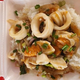 ปลาหมึก+ใข่เค็ม