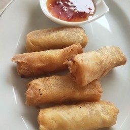 ปอเปี๊ยะวุ้นเส้นทอด 5ชิ้น