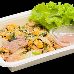 สุกี้แห้งหมู น้ำจิ้มสุกี้โบราณ