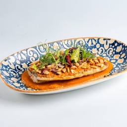 ปลากะพงย่างสไตล์เลบานอน