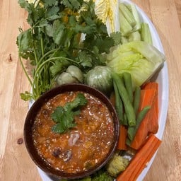 น้ำพริกไข่ปู  Crab egg chili paste