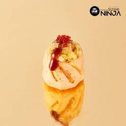 ซูชิแซลมอนโรลเบิร์นฟัวกราส์