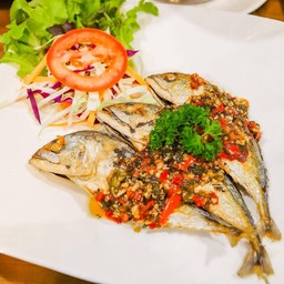 ปลาทูราดพริกขี้หนูสวน