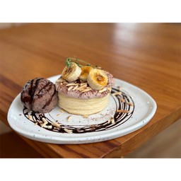 A3 ซูเฟล่ซ็อกโก้บาบาน่า ( เดลิเวอรี่ไม่มีไอศกรีม )