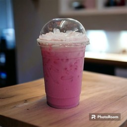 นมสด-ชมพู