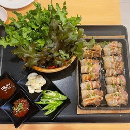 สามชั้นย่างซอสเกาหลี