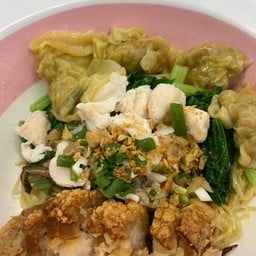 เกี๊ยว ปู หมูกรอบนัำ