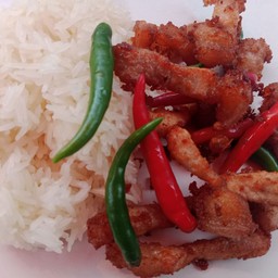 ข้าวเหนียว หมูแหนม