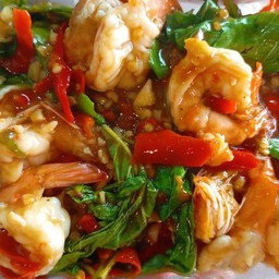 กะเพรากุ้ง