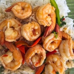 แคปหมูโกเก๋(กระเพรา จานด่วน) แคปหมู จานด่วน ประปาศรีราชา