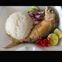 ข้าวคลุกปลาทู