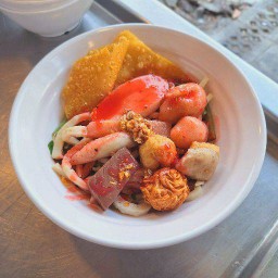 [ใหม่!]เส้นปลาลูกชิ้นแคระเย็นตาโฟ